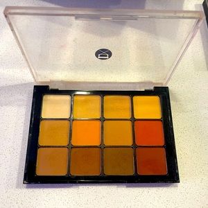 Viseart professional 10 warm matte luxury eyeshadow palette